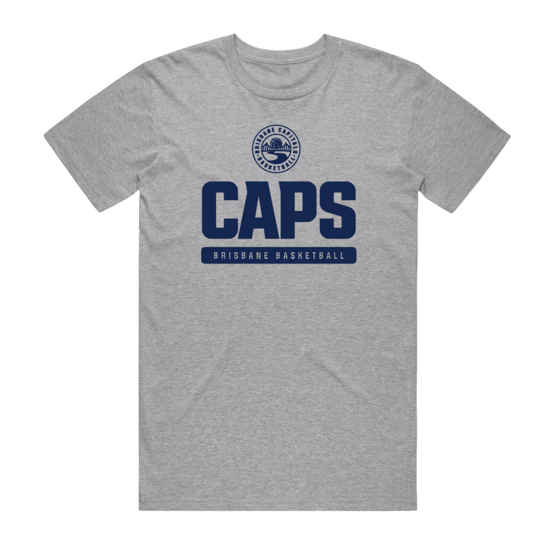 Caps Varsity Tee - Grey